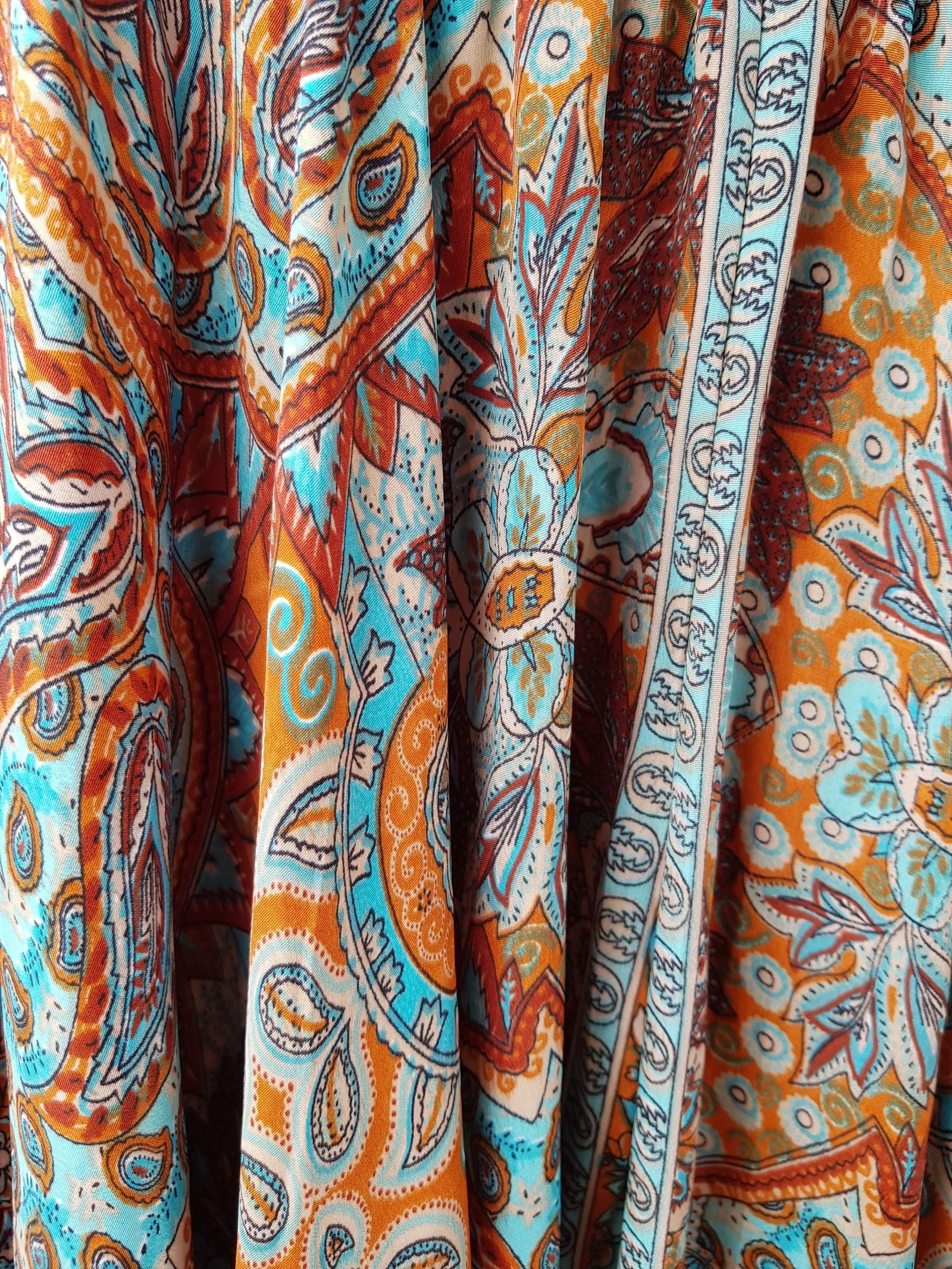 Paisley Cashmere Harem Wide Pants – photo 6
